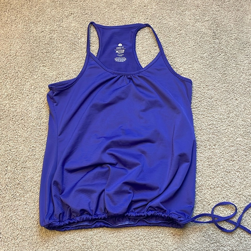 Old Navy Purple Small Loose Fit Activewear Razorback